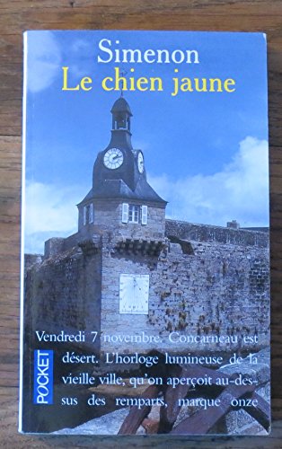 9782266023207: Le chien jaune (Presses-Pocket)