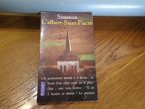 Imagen de archivo de Affaire Saint-Fiacre, L' a la venta por ThriftBooks-Dallas