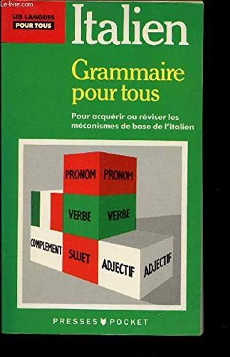 Stock image for La grammaire italienne pour tous for sale by ThriftBooks-Atlanta