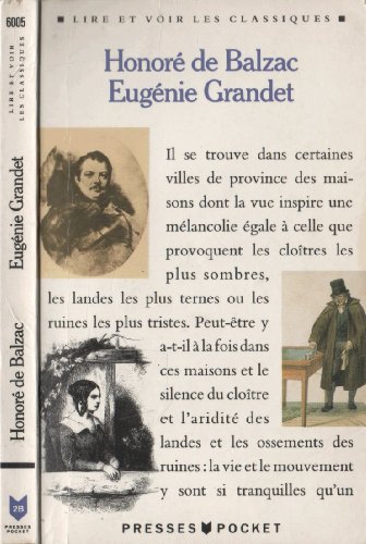 Beispielbild fr Eugnie Grandet (Presses pocket) zum Verkauf von Librairie Th  la page