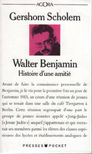 Imagen de archivo de Walter Benjamin : Histoire D'une Amiti a la venta por RECYCLIVRE