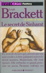 Stock image for Le secret de Sinharat (Le Livre de Mars, Tome 2) for sale by Librairie Th  la page