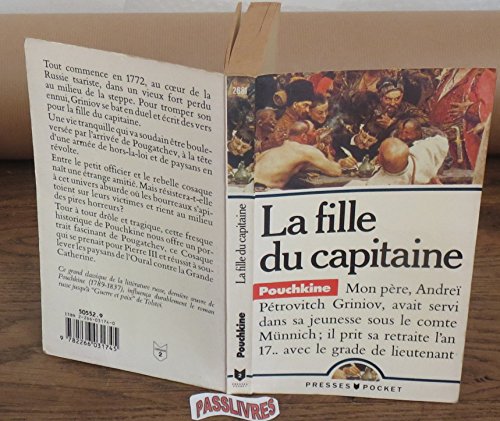 Imagen de archivo de LA FILLE DU CAPITAINE Pouchkine, Alexandre a la venta por LIVREAUTRESORSAS