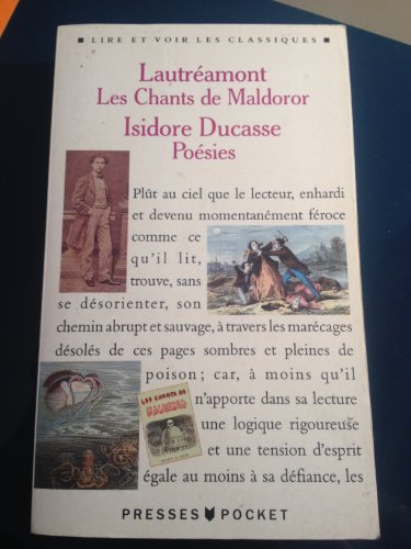 Beispielbild fr Les Chants De Maldoror (Fiction, Poetry & Drama) zum Verkauf von medimops