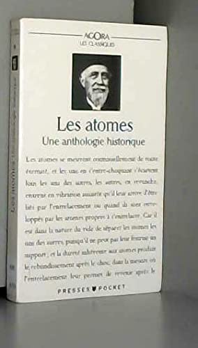 Stock image for Les Atomes. Une anthologie historique for sale by GF Books, Inc.