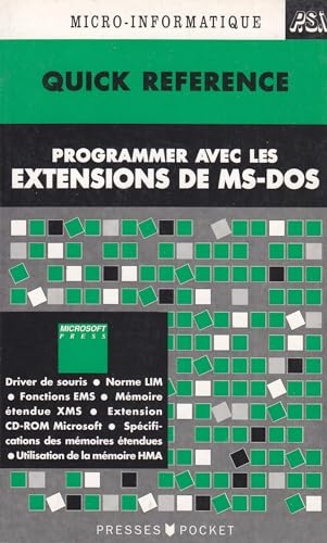 9782266040570: Programmer avec les extensions de MS-DOS