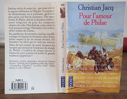 Stock image for Pour l'amour de Philae for sale by books-livres11.com