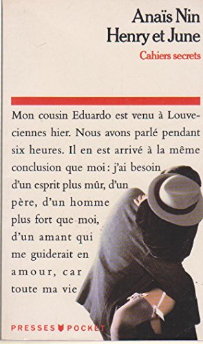 9782266045261: Cahiers secrets: Henry and June, octobre 1931-octobre 1932