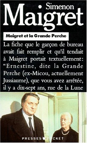 Beispielbild fr Maigret Et La Grande Perche (Simenon) zum Verkauf von Wonder Book
