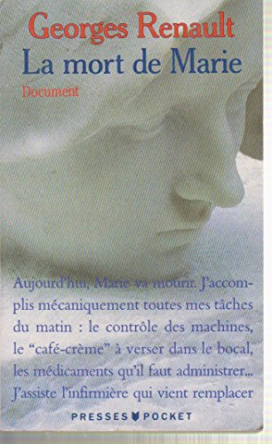 Stock image for La mort de Marie : Document for sale by Librairie La cabane aux bouquins