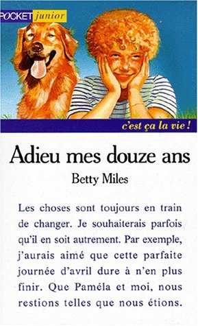 Stock image for Adieu mes douze ans for sale by Librairie Th  la page