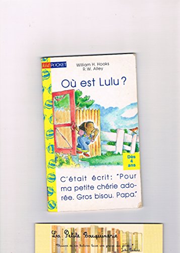Imagen de archivo de O est Lulu? a la venta por Librairie Th  la page