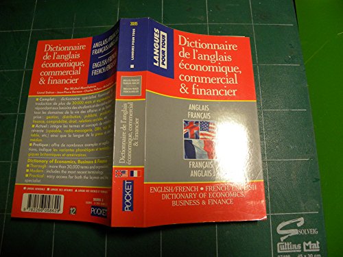 Stock image for Dictionnaire Economique, Commercial Et Financier (French Edition) for sale by Bookmans