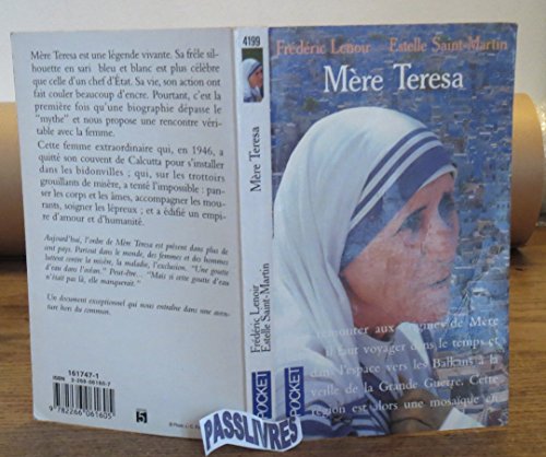 Beispielbild fr MERE TERESA zum Verkauf von Better World Books