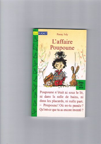 Stock image for L'AFFAIRE POUPOUNE for sale by Librairie rpgraphic