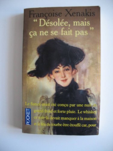 Imagen de archivo de Desolee mais ca ne se fait pas a la venta por Librairie Th  la page