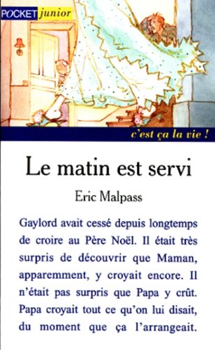 Stock image for Le matin est servi for sale by Librairie Th  la page