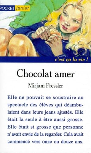Stock image for Chocolat amer for sale by Ammareal