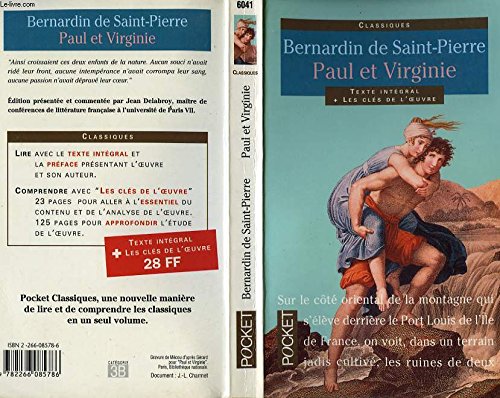 Beispielbild fr Paul Et Virginie zum Verkauf von medimops