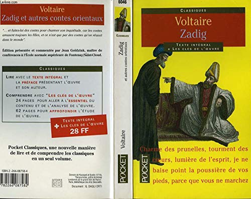 Beispielbild fr Zadig : Et Autres Contes Orientaux zum Verkauf von RECYCLIVRE