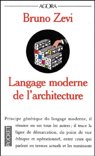 Beispielbild fr Langage Moderne De L'Architecture zum Verkauf von ABC Versand e.K.