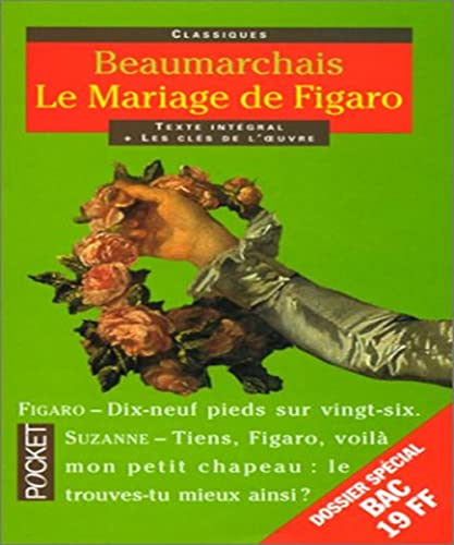 Beispielbild fr La folle Journ e ou Le Mariage de Figaro zum Verkauf von AwesomeBooks