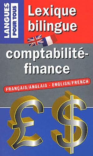 9782266098243: Lexique bilingue : comptabilit-finance. Franais/anglais et anglais/franais