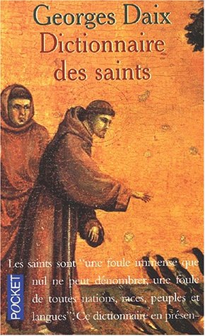 Stock image for Dictionnaire des saints for sale by LibrairieLaLettre2