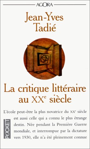 Imagen de archivo de La critique littraire au XXme sicle a la venta por medimops