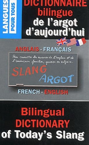 9782266107112: Dictionnaire bilingue de l'argot d'aujourd'hui