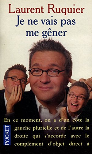 Imagen de archivo de Je ne vais pas me gner a la venta por Librairie Th  la page