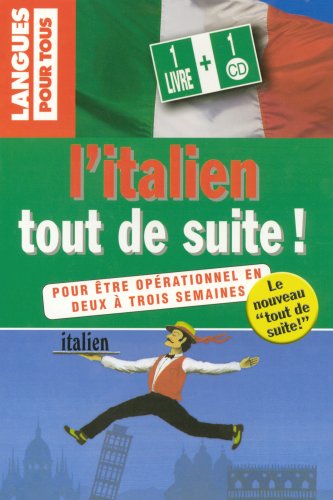 9782266144179: L'italien tout de suite ! (1 livre + 1 CD audio)
