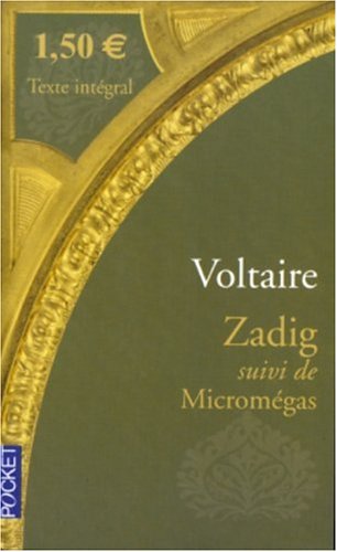 Beispielbild fr Zadig suivi de micromgas zum Verkauf von Mli-Mlo et les Editions LCDA