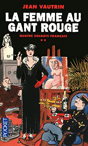 9782266153942: Quatre soldats franais - tome 2 La femme au gant rouge (2)