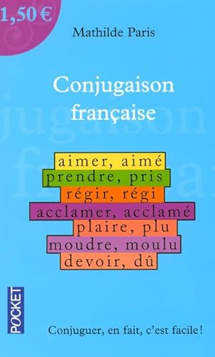 Beispielbild fr Conjugaison française (French Edition) zum Verkauf von Better World Books
