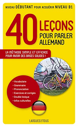 Stock image for 40 le?ons pour parler allemand for sale by SecondSale