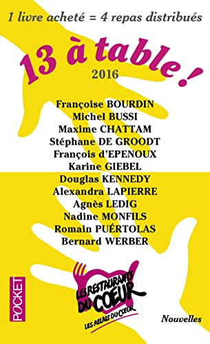 9782266263733: 13  table ! 2016 / Les Restos du Coeur