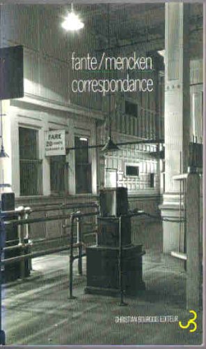 Correspondance 1930-1952 (9782267008388) by Mencken, Henry Louis; Fante, John