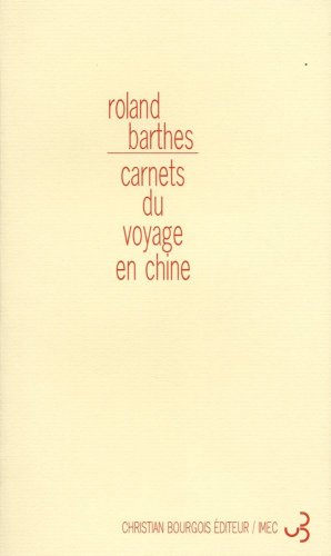 9782267020199: Carnets du voyage en Chine