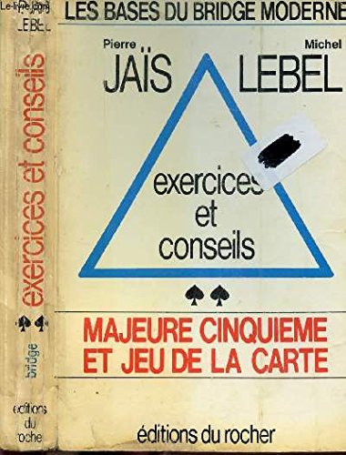 Imagen de archivo de Exercices et conseils - Majeure cinquime et Jeu de la carte 050597 a la venta por Ammareal