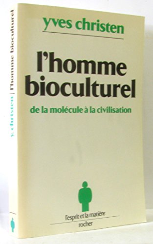 Beispielbild fr L'homme bioculturel zum Verkauf von medimops
