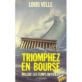 Stock image for Triomphez en Bourse malgr les temps difficiles for sale by medimops