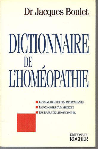 Imagen de archivo de Dictionnaire De L'homopathie a la venta por RECYCLIVRE