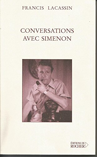 Stock image for Conversations avec Simenon. for sale by Loc Simon