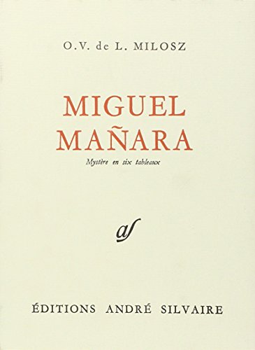 9782268047065: Miguel Manara