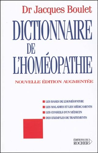 Imagen de archivo de Dictionnaire de l'homopathie a la venta por medimops