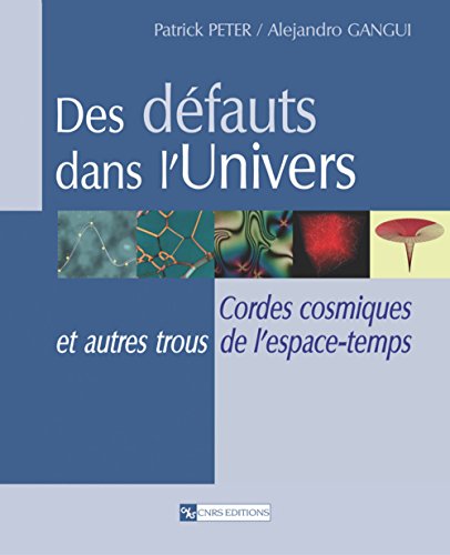 9782271061553: Des dfauts dans l'Univers : Cordes cosmiques et autres trous de l'espace-temps