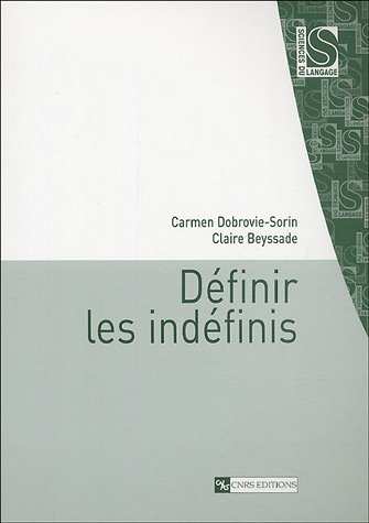 Stock image for D finir les ind finis for sale by Le Monde de Kamlia
