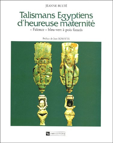 Stock image for Talismans gyptiens d'heureuse maternit: "Faence" bleu vert  pois foncs for sale by Ammareal