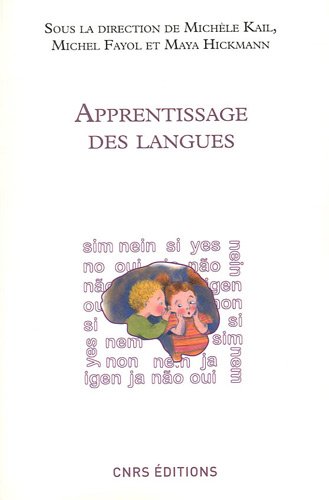 Beispielbild fr Apprentissage des langues zum Verkauf von Ammareal